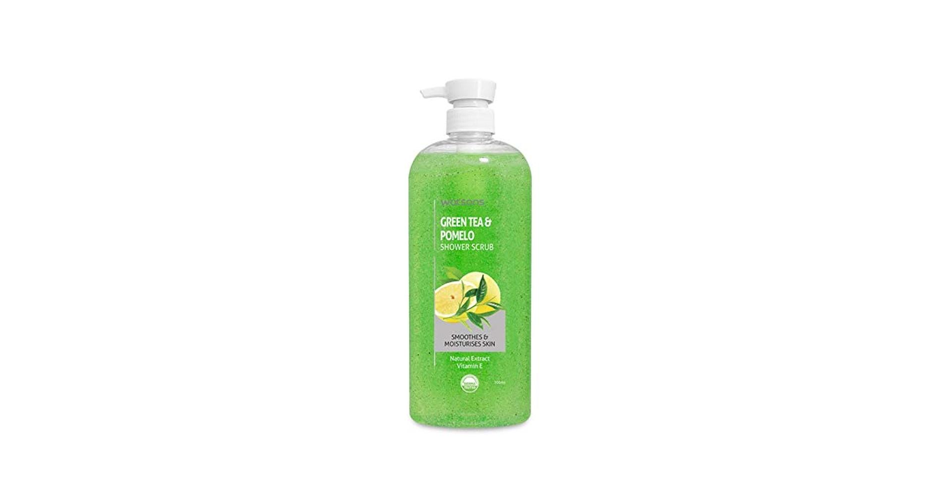 Watsons Shower Scrub Green Tea & Pomelo 700ml