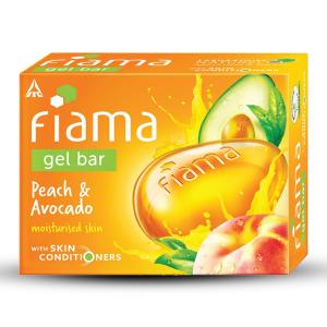 Fiama Peach & Avocado Gel Bar 125g