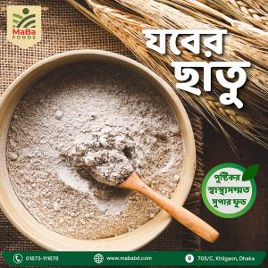 Barley Flour - যবের ছাতু (প্রতি কেজি ৩০০ টাকা, মিনিমাম অর্ডার ৩ কেজি)